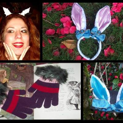 Alice in wonderland accessories--your choice of one