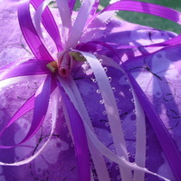 Dream Sleep Pillow in Purple Butterflys - Thumbnail 2