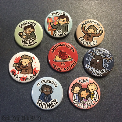 Hannibal pin set (8)