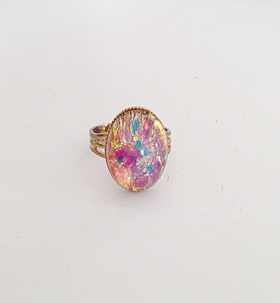*SALE* Harlequin Opal Ring