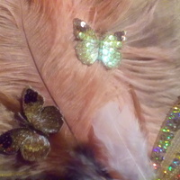 Butterfly Fascinator-headdress-cinderella - Thumbnail 4