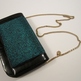 FREE US SHIPPING Teal Animal Instincts Chain Link Purse-1