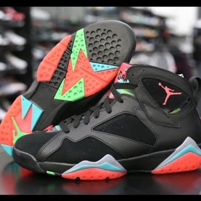 Nike air jordan retro 7 'martian'