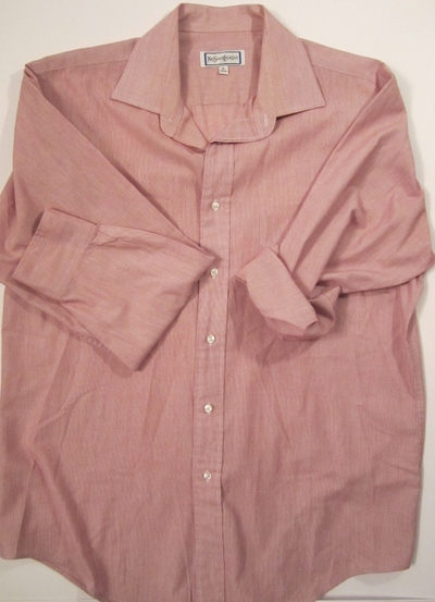 Yves saint laurent boyfriend's button up long sleeve shirt