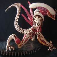 Custom Painted Kenner Warrior Alien - Thumbnail 1