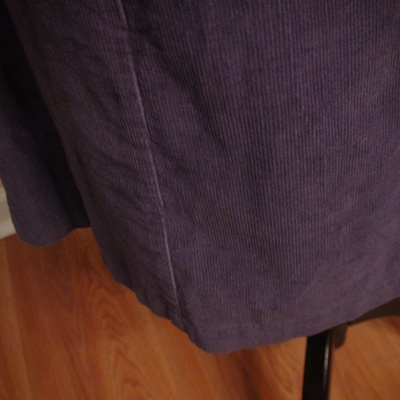 Vintage corduroy a-line skirt size 10p