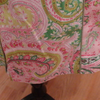 Chadwicks Paisley Mini Skirt Size 10 - Thumbnail 3