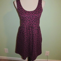 Size L Polka Dot Dress - Thumbnail 2