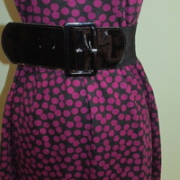 Size L Polka Dot Dress - Thumbnail 4