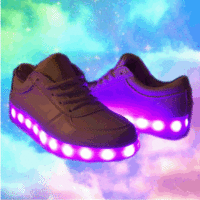 Free Shipping-LIGHT UP SHOES - Thumbnail 2