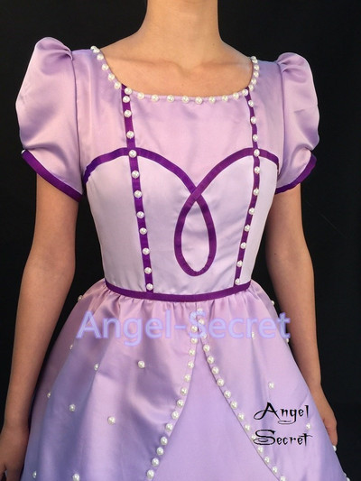 p146 SOPHIA sofia costume with pearl the first princess