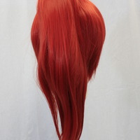 New Medium Red Ponytail Clip Wig Combo - Thumbnail 2