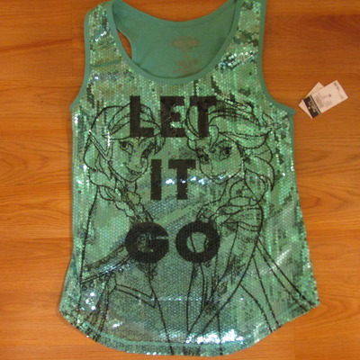 Size m disney frozen tank top new with tags!