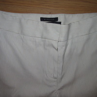 Size 6 Anne Klein Striped Print Ankle Pants - Thumbnail 3