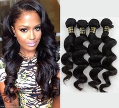 Virgin Brazilian Hair Body Wave- 3 bundles (22"/24"/26")