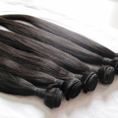 Virgin brazilian hair straight- 3 bundles (24"/26"/28")