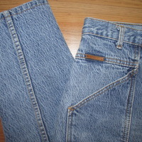 Size 14 "AS IS" Vintage Pleated Jeans - Thumbnail 2