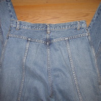 Size 14 "AS IS" Vintage Pleated Jeans - Thumbnail 4