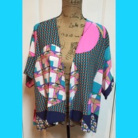 Geometric Cardigan - Thumbnail 2