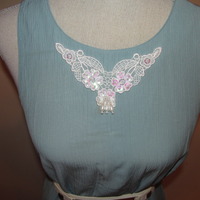 Size M Spring Shirt Dress - Thumbnail 1