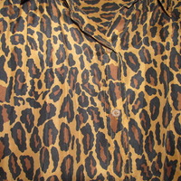 Size 24W 100% Silk Leopard Print Shirt Blouse - Thumbnail 2