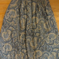Size 10 Paisley Print Pleated Skirt - Thumbnail 1