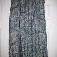 Size 10 Paisley Print Pleated Skirt - Thumbnail 3