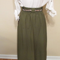 Size 12 "AS IS" Vintage Flare Skirt - Thumbnail 2