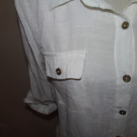 Size XL Button Down Blouse - Thumbnail 2