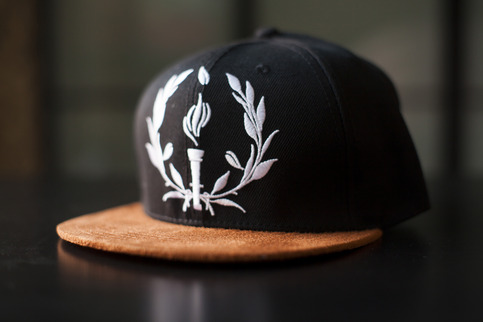 REVIVE Snapback Brown Suede Bill.