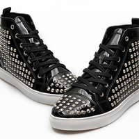 Men’s Studded Sneakers - Thumbnail 1