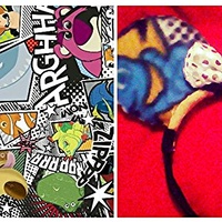 pinup style disney print circle skirts - Thumbnail 2