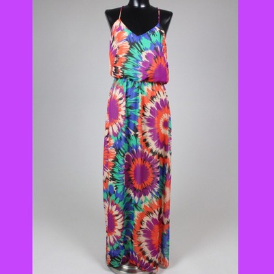 Firework maxi dress