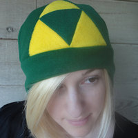Zelda Triforce Fleece Hat - Thumbnail 3