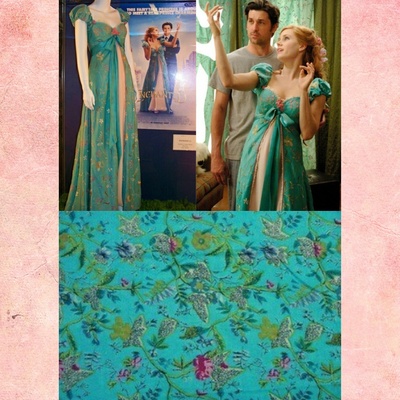 Custom giselle curtain dress