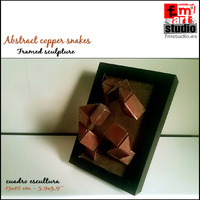 Abstract copper snakes - Thumbnail 2