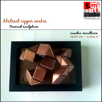 Abstract copper snakes - Thumbnail 4