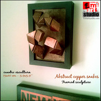 Abstract copper snakes - Thumbnail 3