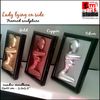 Lady lying on side - Thumbnail 1