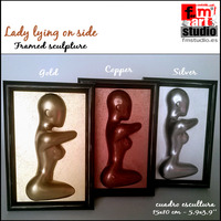 Lady lying on side - Thumbnail 4