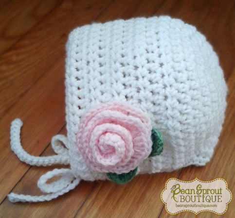 Rose Bud Bonnet