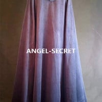 CL21 Princess Merida Long cloak the brave made of corduroy - Thumbnail 3