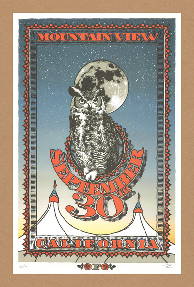 Furthur 2012 Shoreline Print