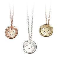 "Pinocchio" 2015 kdrama Button necklace    - Thumbnail 1