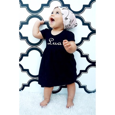 Little black dress personalized custom you choose name or design