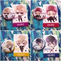 Gakuen [K] Project Pin + Card - Suoh Mikoto / Yata Misaki / Isana Yashiro / Totsuka Tatara / Yatogami Kurou / Munakata Reishi / Fushimi Saruhiko -  - Thumbnail 1