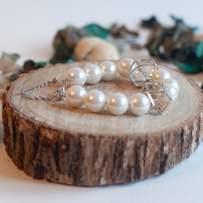 Geometric metal bracelet bl0797