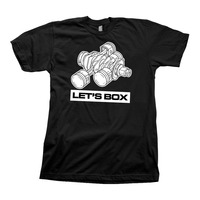 A tribute to the Subaru Boxer Engine (Let's Box) T-Shirt. Subaru shirt - Thumbnail 1