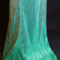 L90 FROZEN FEVER Elsa skirt only of J929 gradient green sparkle fabric fully lined - Thumbnail 2