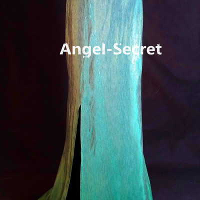 L90 frozen fever elsa skirt only of j929 gradient green sparkle fabric fully lined